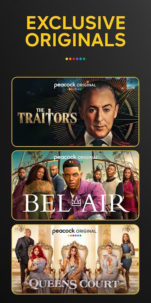 Peacock TV  Screenshots