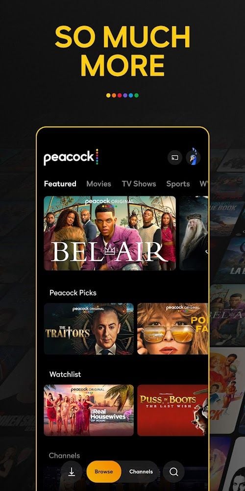 Peacock TV  Screenshots