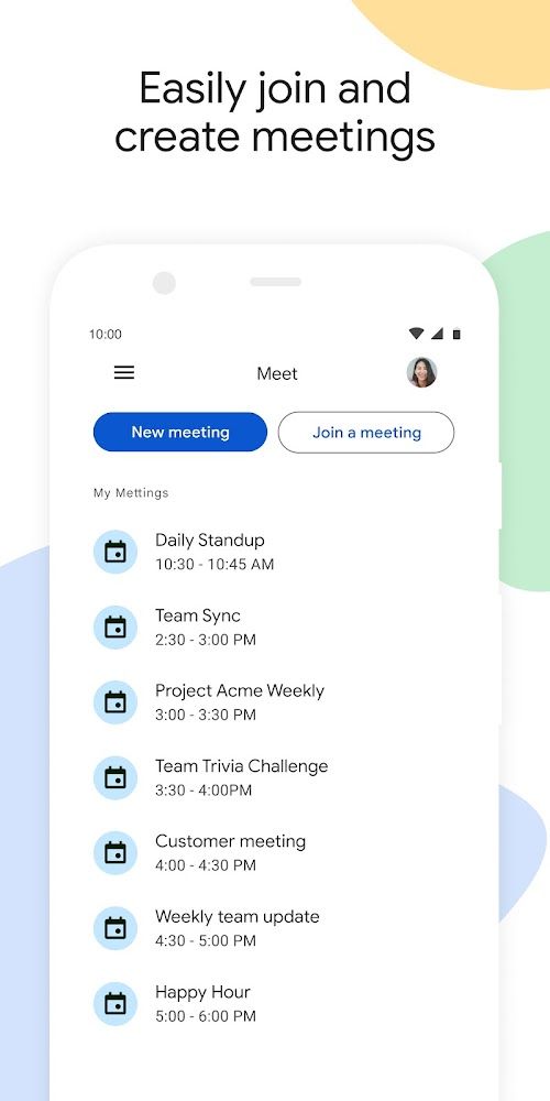 Google Meet (original)  Screenshots