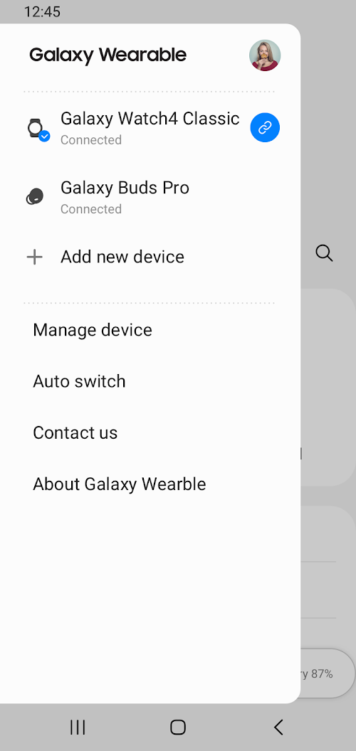 Galaxy Wearable  Screenshots