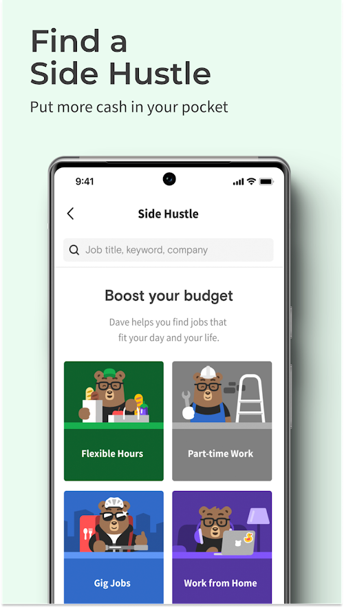 Dave - Banking & Cash Advance  Screenshots