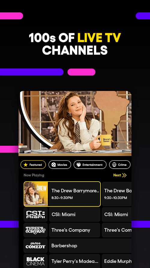 Pluto TV  Screenshots