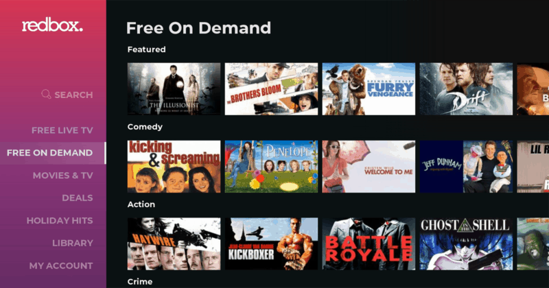Redbox: Rent. Stream. Buy.  Screenshots