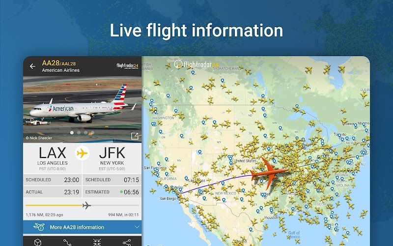 Flightradar24  Screenshots