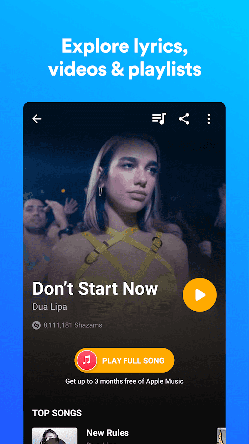 Shazam  Screenshots