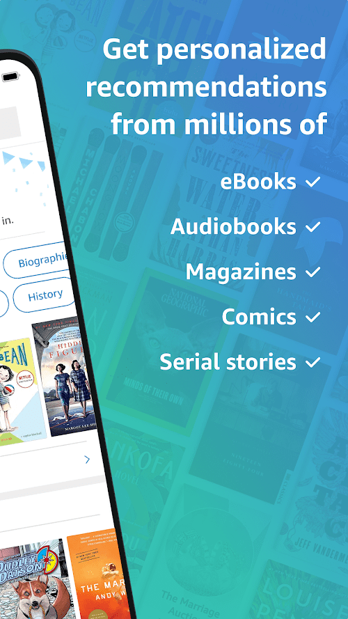 Amazon Kindle  Screenshots