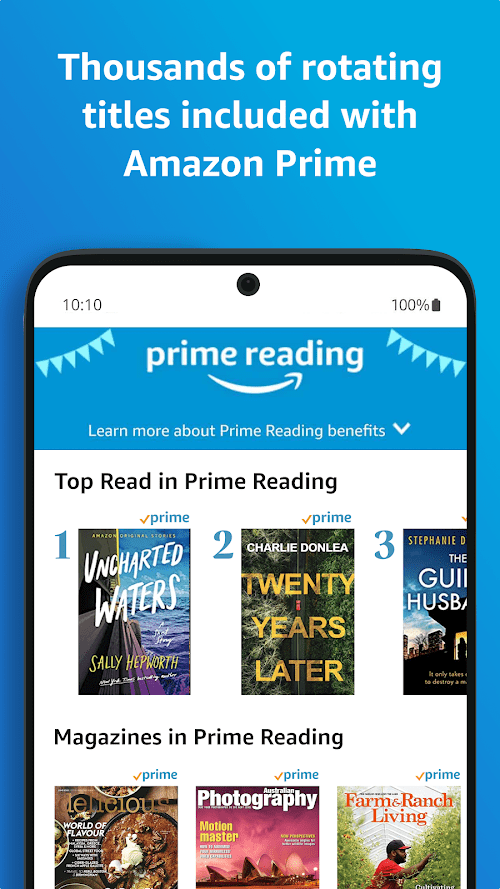Amazon Kindle  Screenshots