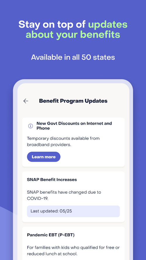 Providers: EBT, debit, & more  Screenshots
