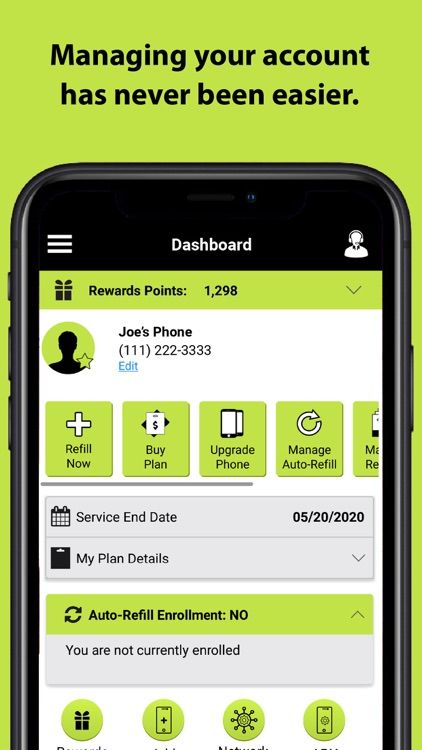 TracFone My Account  Screenshots