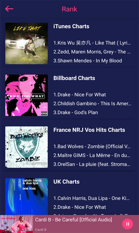 Free Music  Screenshots