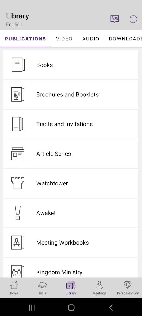 JW Library  Screenshots