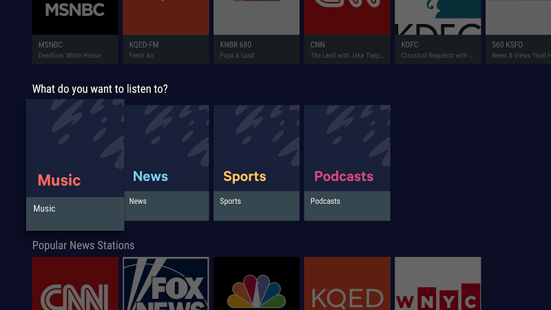 TuneIn Radio  Screenshots