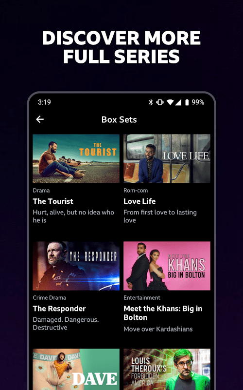 BBC iPlayer  Screenshots