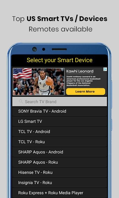 Universal TV Remote Control  Screenshots