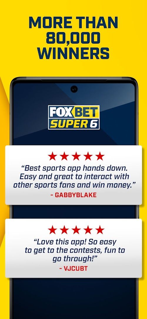 FOX Bet Super 6  Screenshots