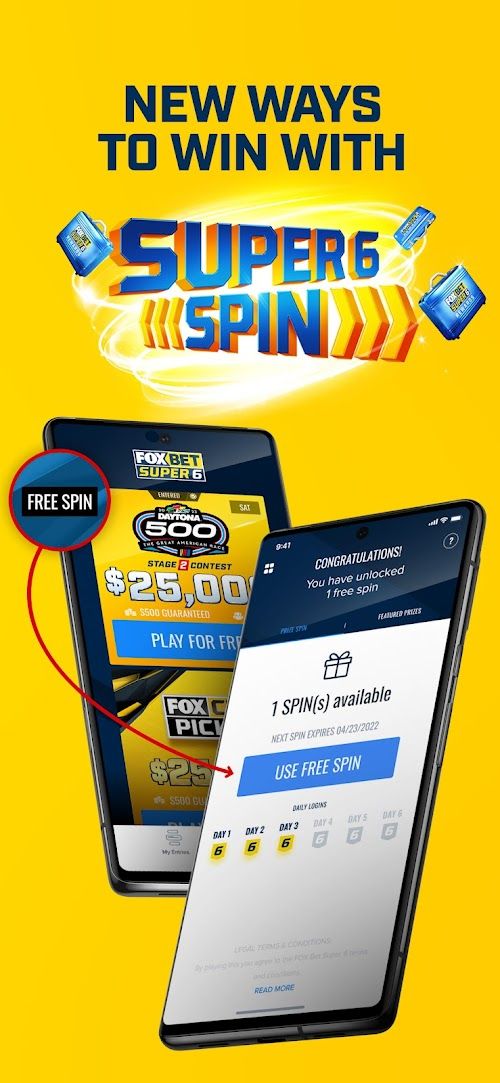 FOX Bet Super 6  Screenshots