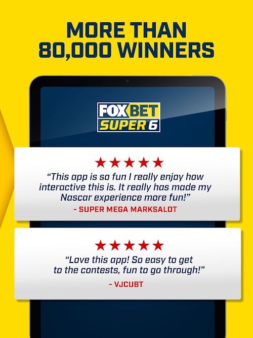 FOX Bet Super 6  Screenshots