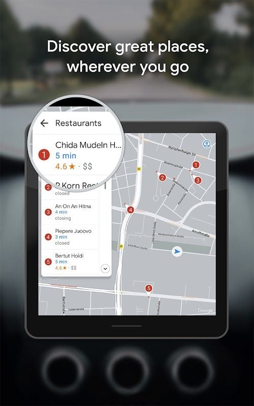 Google Maps  Screenshots