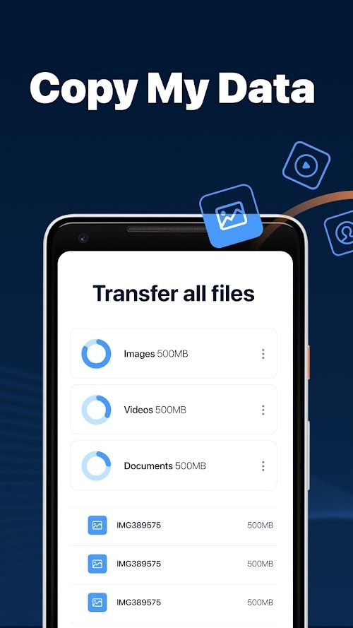 Copy My Data  Screenshots