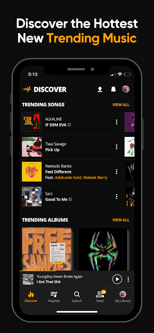 Audiomack  Screenshots