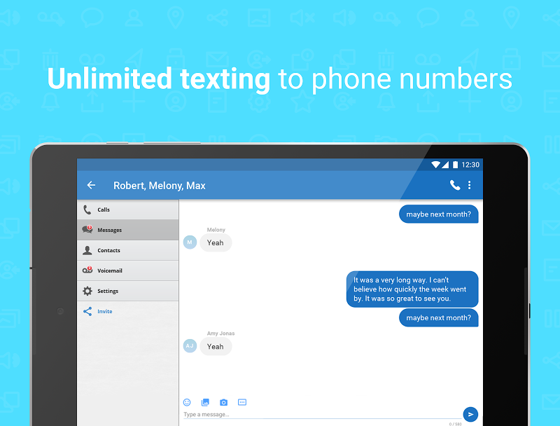 Talkatone  Screenshots