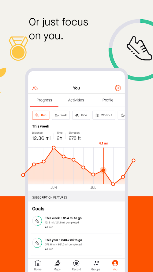 Strava GPS  Screenshots