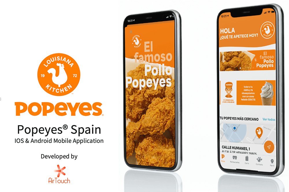 Popeyes App  Screenshots