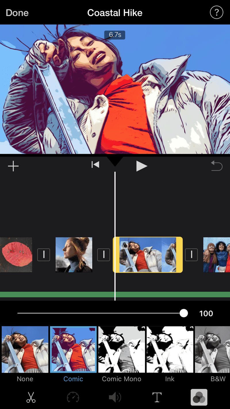 iMovie  Screenshots