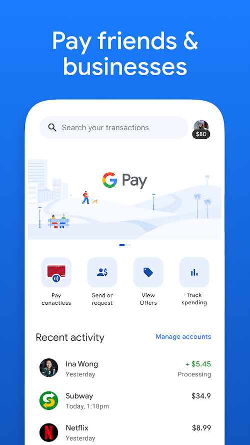 Google Pay  Screenshots